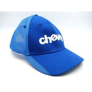 Chewy Pet Supplies Blue Adjustable Hook Loop Strapback Embroidered Baseball NWOT